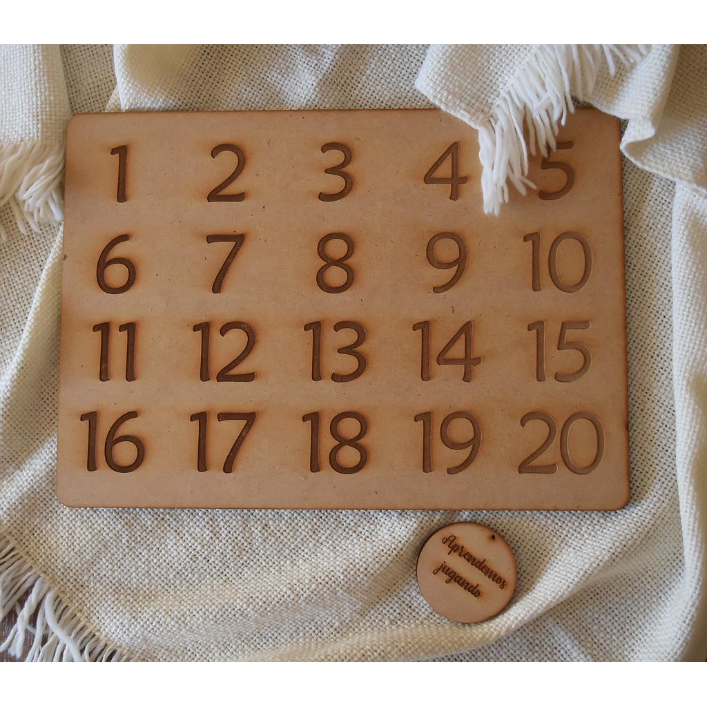 Panel numerario 